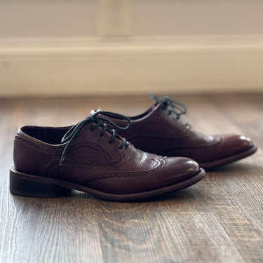 Benheart Da Vinci Wing Tip Shoes, 38