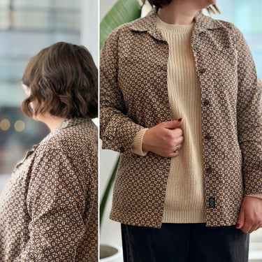 Todd Snyder Woven Patterned Oversirt, Men's Small