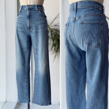 Mother The Ditcher Zip Crop Jeans in Boogie Down, 29