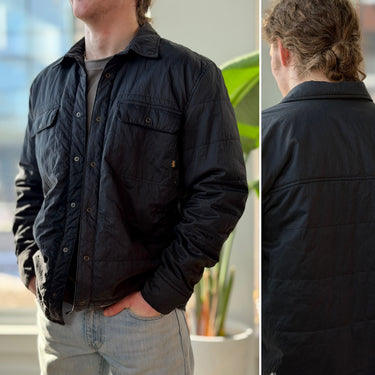 Alpha Industries Insulated Shirt Jacket , Mens Large