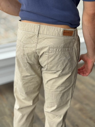 Grown & Sewn Khaki Pants, Men's 34