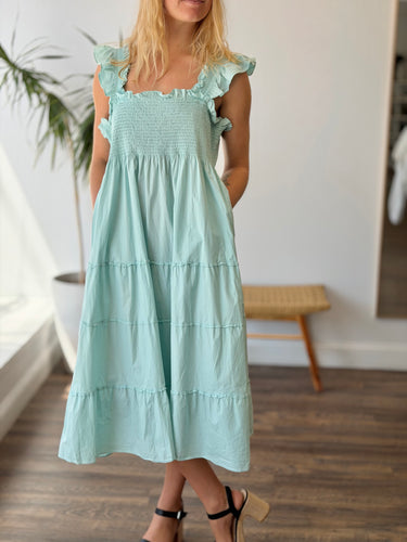 Hill House Ellie Nap Dress in Mint, 2XLarge