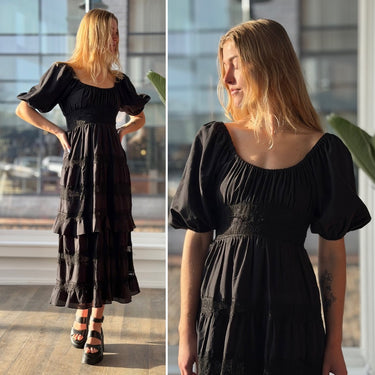 La Ligne Cosi Dress in Black, Medium