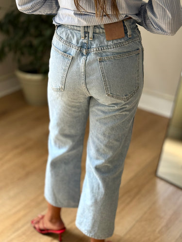 B Sides Light Wash Altered Jeans, 28