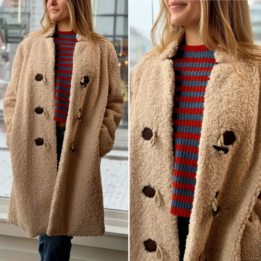 J.Crew Long Teddy Coat, XLarge