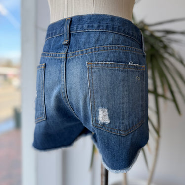 Rag & Bone Distressed Cut Off Jean Shorts, as is, 28