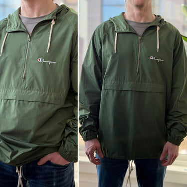 Champion Green Pullover, Men's Large