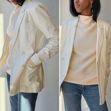 The Great NWT The Savant Blazer in White, 0 / XSmall