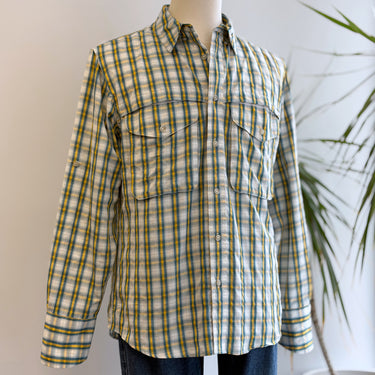 Filson Plaid Fishing Shirt , Mens Medium