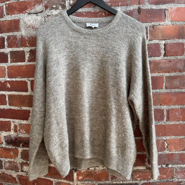 Boii Brown Alpaca/ Wool Blend Sweater, S/M