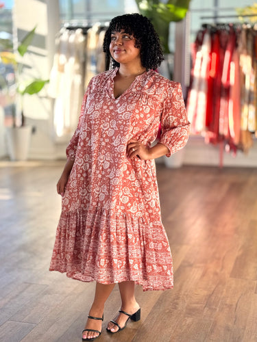 Cleobella Sara Midi Dress, Large