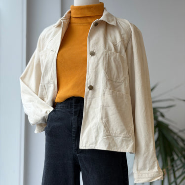 Lykke Wullf Cropped Ranch Jacket Organic Cotton, Small