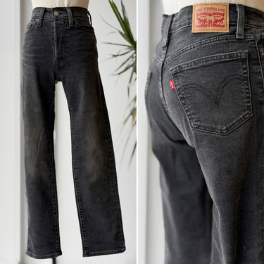 Levi's Wedgie Straight Charcoal Jeans, 25