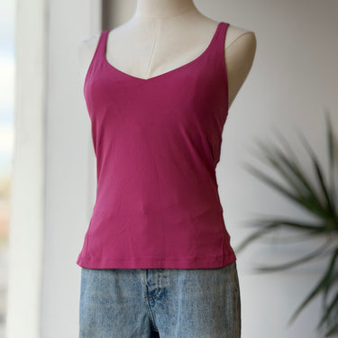 Lululemon Pink Built in Bra Tank, 8