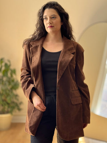 Free People NWT Brown Bear Blazer, Large