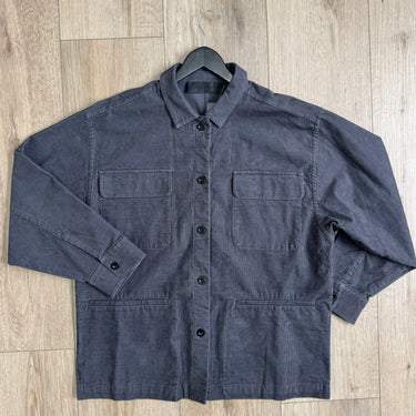 Jenni Kayne Charcoal Corduroy Chore Jacket, XLarge