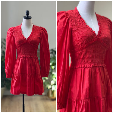 Sea New York Scarlet Gaia Dress, 0