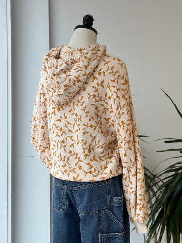 Ulla Johnson Balloon Sleeve Tassel Hoodie, Petite