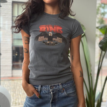 Anine Bing Eagle Tee(Kids), Kids 4/6 fits Womens XXS