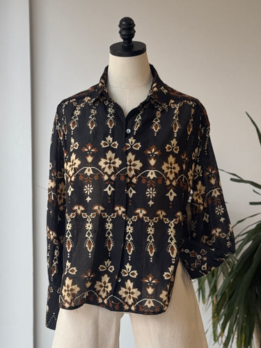Cleobella NWT Mirabelle Blouse in La Vie, XSmall