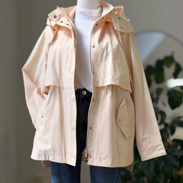 J.Crew Pale Pink Raincoat, XSmall