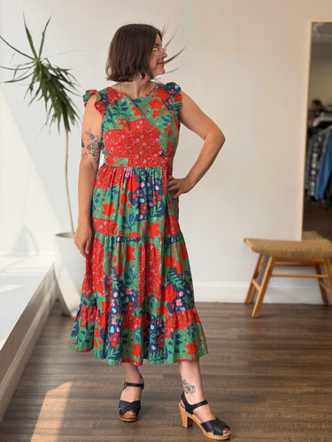 Carolina K Mila Dress in Country Bloom, Medium