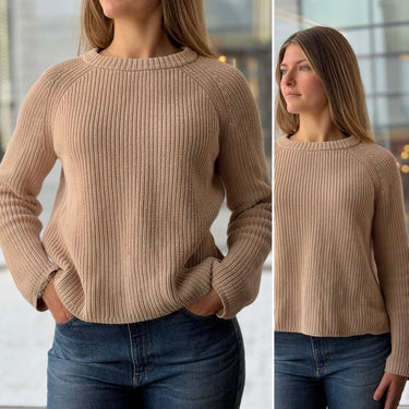 Jenni Kayne Oat Knit Sweater as is , Medium
