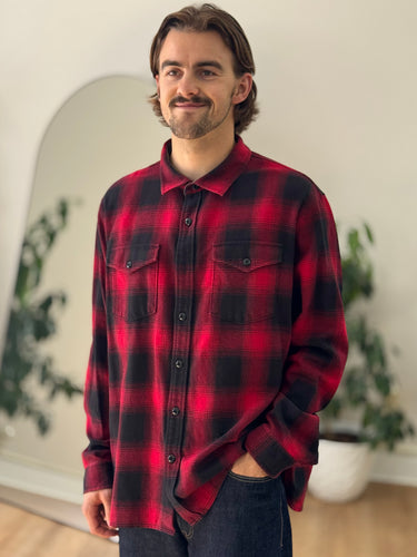 Todd Snyder x LL Bean Buffalo Plaid Shirt Jacket, Men's XXLarge