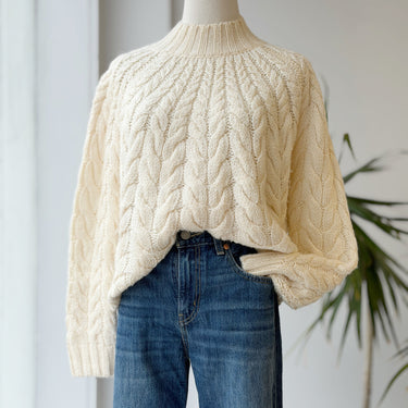 Sezane Diego Jumper in Ecru, XSmall