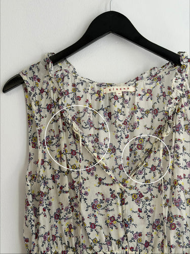 Xirena AS IS June Cotton Silk Dress - faint discoloration, Medium