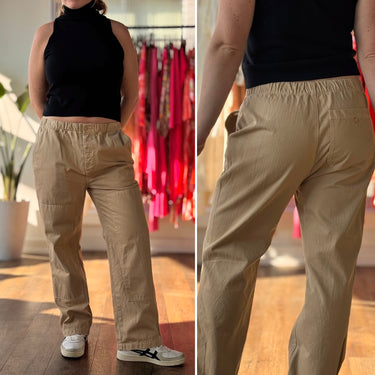 Hey Gang Camel Patch Pull On Jeans, 4