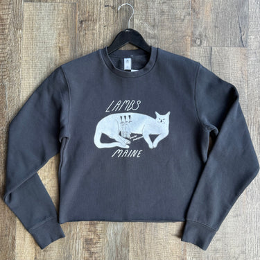 Lambs Graphic Crewneck Sweatshirt, xsmall