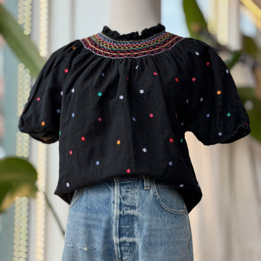 Sezane Dakota Floral Blouse, 36