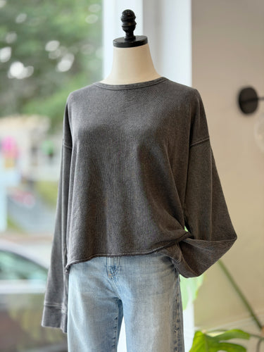 Alex Mill Washed Charcoal Sweatshirt, Small