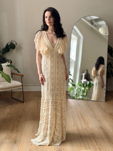 Free People Intimately Lace Dress, Large