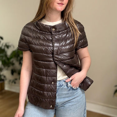 Herno Dark Bark  Emilia Vest, 46