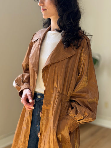 Ulla Johnson Ettienne Coated Twill Coat, 4