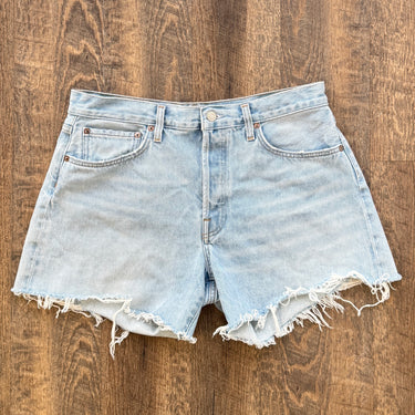 Agolde Parker Long Shorts in Ruin, 30