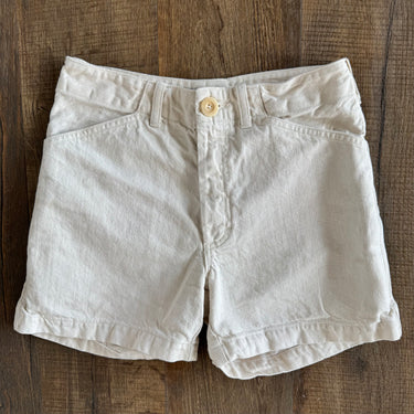 Gravel & Gold Ecru Shorts, 1