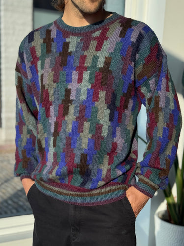 Paul Stuart Vintage Knit Sweater, Men's XLarge