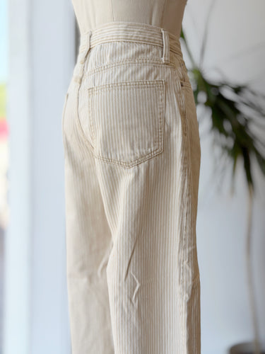 Gap Neutral Stripe Barrel Jeans, 27