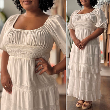 La Ligne NWT Cosi Dress in Ivory -retail $395, Large