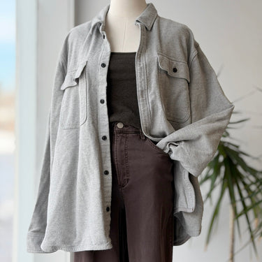 Everlane Grey Button Up Shirt, XXLarge