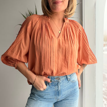 The Great Pleated Blouse , 1 / Small