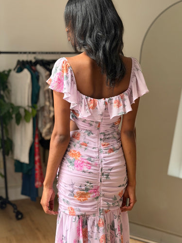 ASTR Devereaux Dress in Icy Pink, XSmall