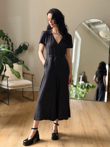 Christy Dawn The Dawn Jumpsuit In Black, Small