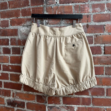 Suno Khaki Bubble Shorts, Medium