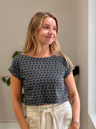 Steven Alan Boxy Floral Top, small