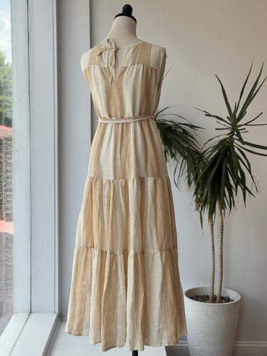 Laude The Label x Madewell NWT Linen Stripe Dress, XSmall