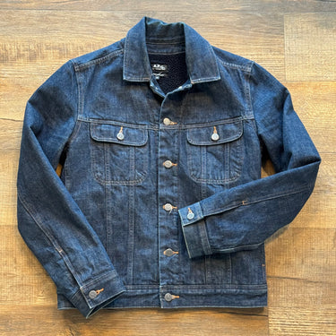 APC Sherpa Lined Denim Jacket, Mens XSmall